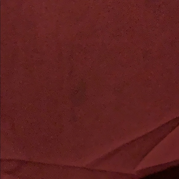 Sheer cranberry top - Picture 3 of 3